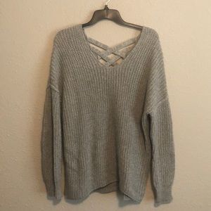 Grey Oversized Sweater